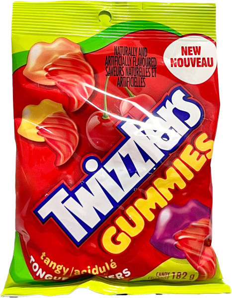 Twizzlers Tongue Twisters Tangy 182g