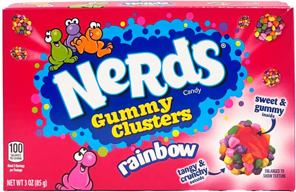 Nerds Gummy Clusters Theatre Box 85g