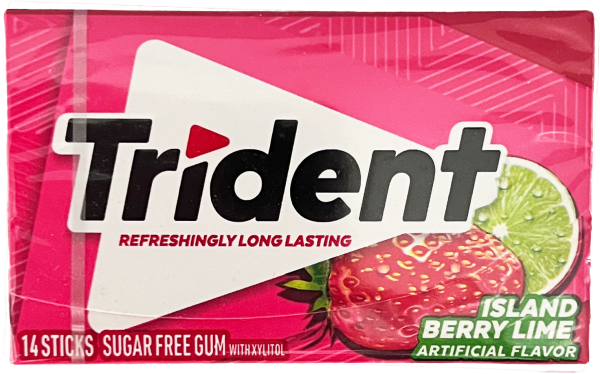 Trident Island Berry Lime Zuckerfrei 31g