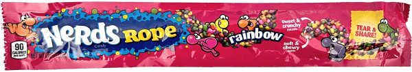 Nerds Rope Rainbow 26g