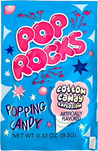 Pop Rocks Cotton Candy 9,5g