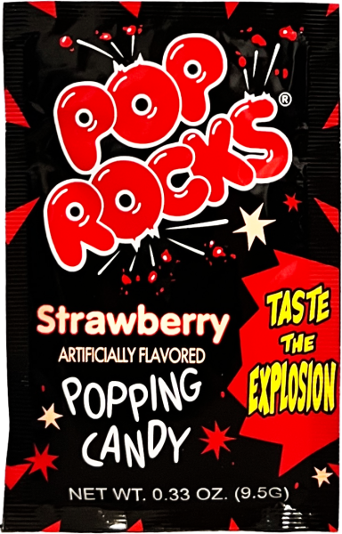 Pop Rocks Strawberry 9,5g