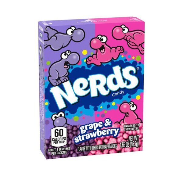 Nerds Strawberry & Grape 46g