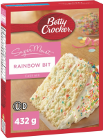 Betty Crocker Super Moist Rainbow Bit Cake Mix 375g