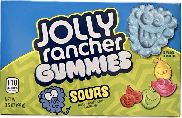 Jolly Rancher Sour Gummies Original Flavors 99g