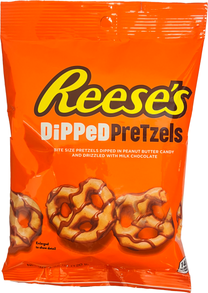 Reese´s Dipped Pretzels - Peanut Butter Milk Chocolate 120g