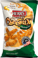 Herr´s Crunchy Jalapeno Cheestix 227g