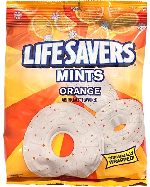 Lifesavers Hard Candy Mints Orange 177g