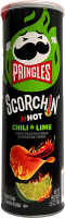 Pringles Scorchin Chili Lime Extra Hot 158g