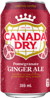 Canada Dry Pomegranate Ginger Ale 355ml MHD 30.10.2023