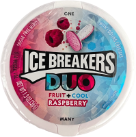 Ice Breakers Duo Fruit + Cool Raspberry - 36g