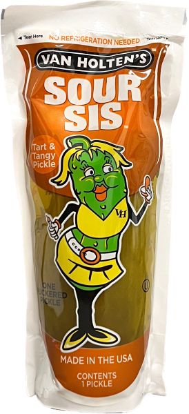 Van Holtens Pickle Sour Sis 196g