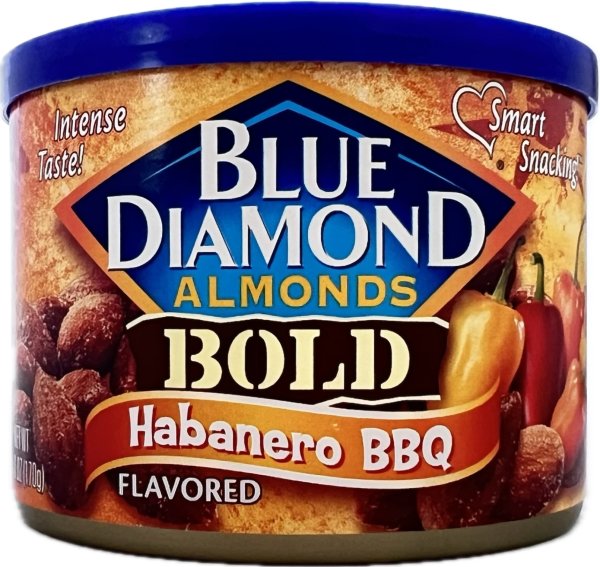 Blue Diamond Habanero BBQ 170g