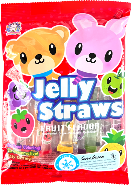 Bear and Bunny Jelly Straw 300g