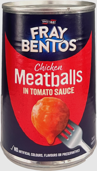 Fray Bentos Chicken Meatballs in Tomato Sauce 380g