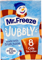 Calypso Mr. Freeze Jubbly Cola Wassereis 8x62ml