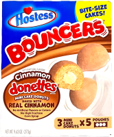 Hostess Bouncers Cinnamon Donettes 284g