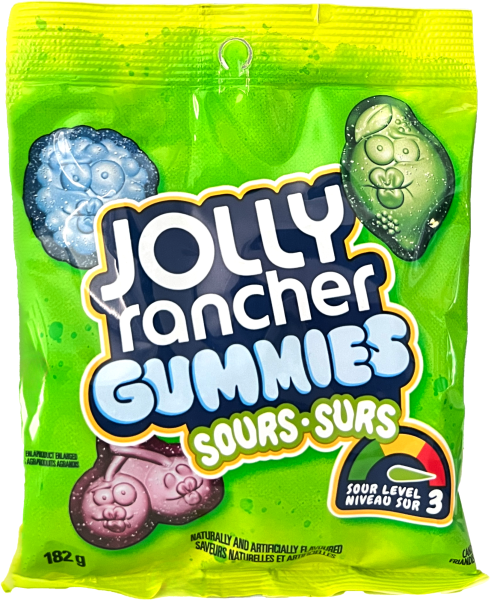 Jolly Rancher Gummies Sours 182g