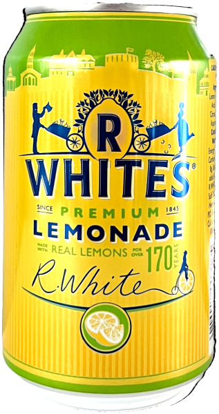 Soda R Whites Lemonade 330ml MHD: 28.2.25