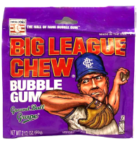 Big League Crew Bubblegum Ground Ball Grape Kaugummi 60g