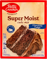 Betty Crocker Super Moist Cake mix Chocolate fudge 375g